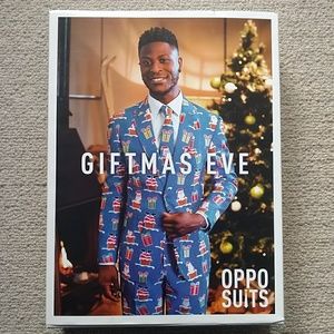 Oppo Suits Ugly Christmas Giftmas Eve Suit Size 36